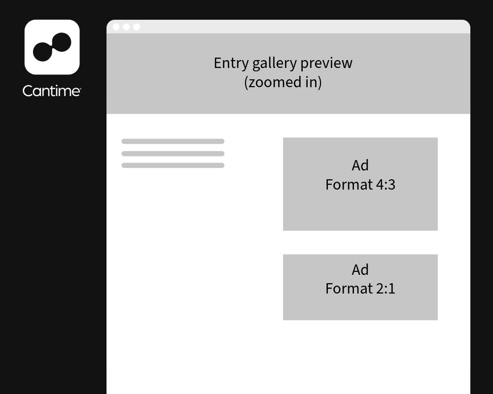 Overview of ad formats